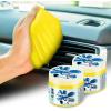 DNA MOTORING Car Cleaning Gels Auto Detailing Tools Cleaning Putty Car Interior Cleaner, Car Jelly Cleaner, Keyboard Cleaner, Car Cleaning Supplies Car Gifts for Men Women, Blue, TOOLS-00151(Yellow)