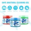 DNA MOTORING Car Cleaning Gels Auto Detailing Tools Cleaning Putty Car Interior Cleaner, Car Jelly Cleaner, Keyboard Cleaner, Car Cleaning Supplies Car Gifts for Men Women, Blue, TOOLS-00151(Blue+Red+Green)