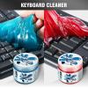 DNA MOTORING Car Cleaning Gels Auto Detailing Tools Cleaning Putty Car Interior Cleaner, Car Jelly Cleaner, Keyboard Cleaner, Car Cleaning Supplies Car Gifts for Men Women, Blue, TOOLS-00151(Blue+Red)