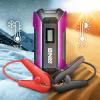 DNA MOTORING TOOLS-00269 12V 1500A 15000 mAh Multi-Function Portable Car Battery Jump Starter for Up to 7.0L Gas & 5.5L Diesel Engine, with Carry Case, White(Purple)