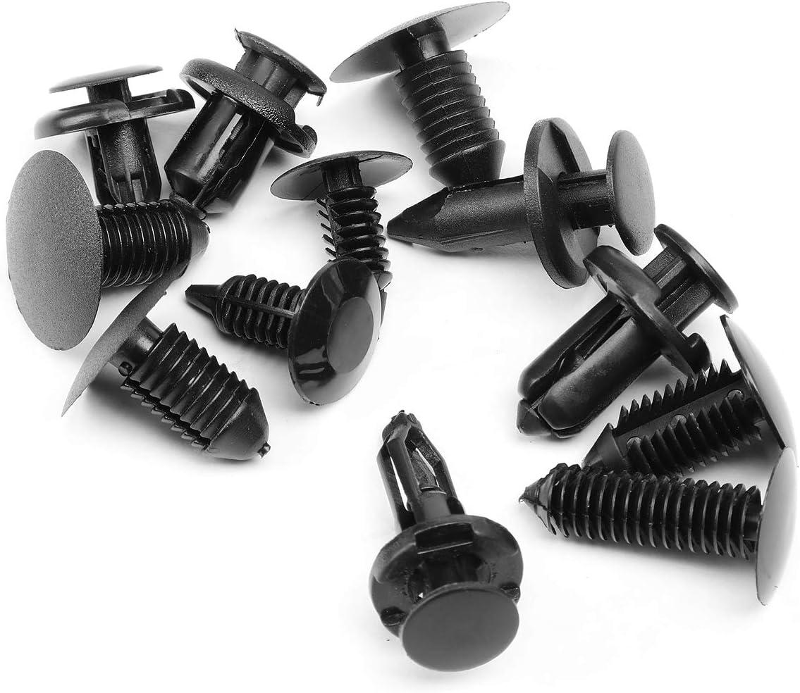 imageDNA MOTORING 240pcs Car Push Retainer Clips Plastic Bumper Clip Fender Clip Door Trim Panel Clips Bumper Fender Rivets Fasteners Push Retainer Kit for Ford GM Chrysler Toyota TOOLS00128