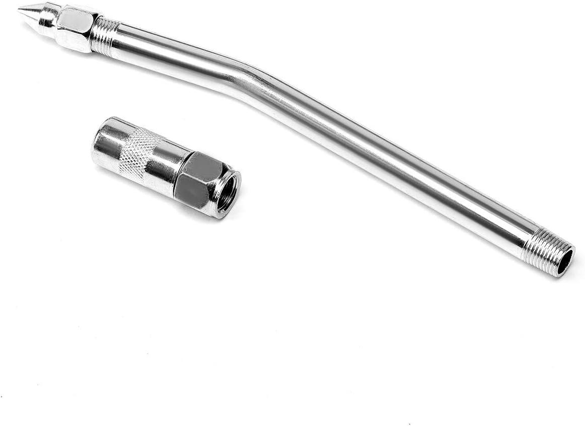 imageDNA MOTORING 4500 PSI Heavy Duty Grease Gun 14 oz Capacity 18quot Flexible Grease Hose Compatible with 18quot NPT pistol grip grease gun Suitable for Automotive and Marine Use TOOLS0010217 Inches