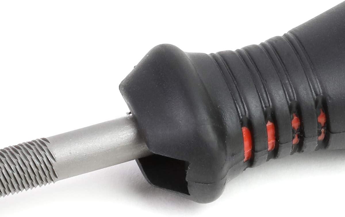 imageDNA MOTORING 5 Pcs Bastard File Set  Heat Treated Steel File Tools with Double Cut Serration Pattern TOOLS000965PCS