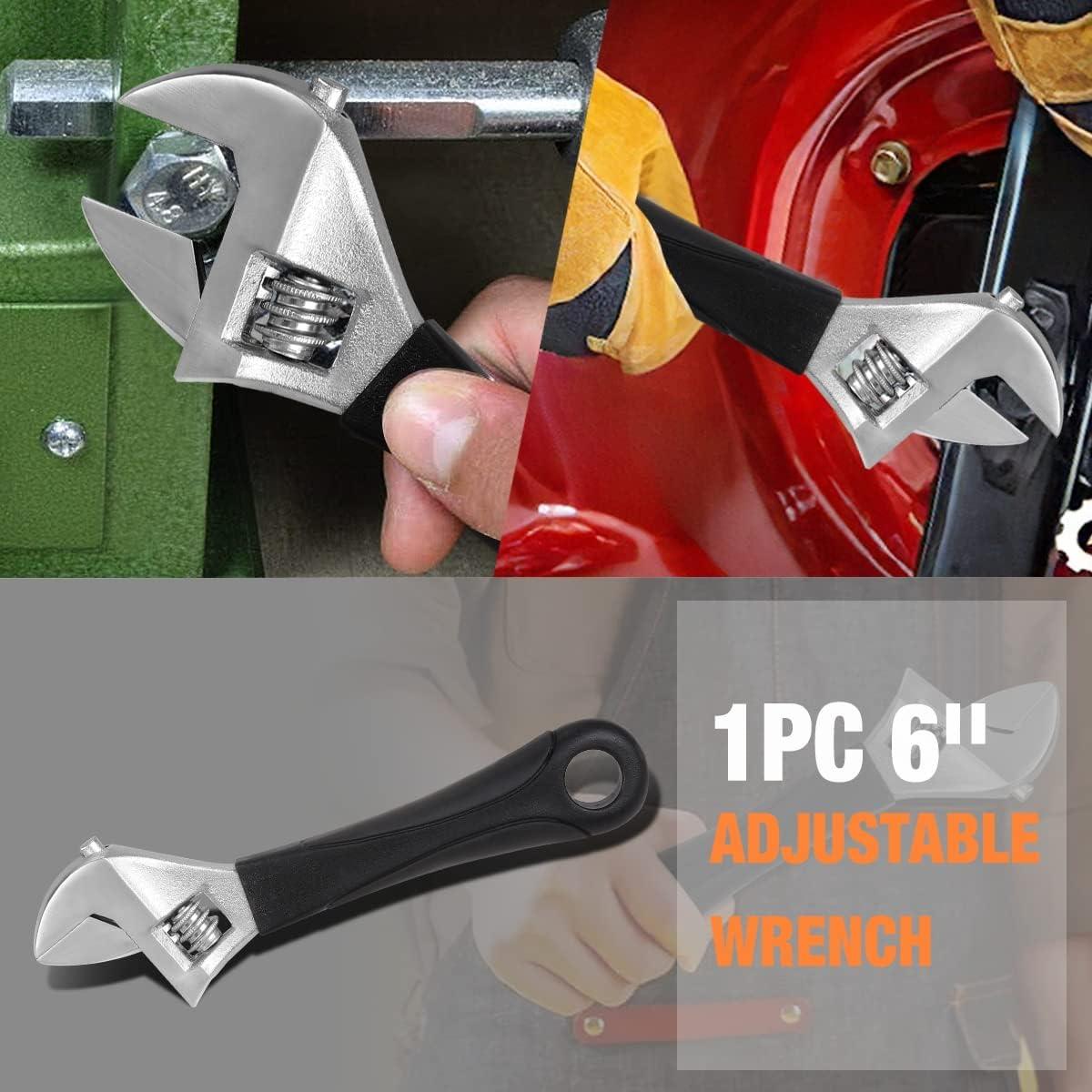 imageDNA MOTORING 64pcs Mechanics Auto ampamp Home Repair Tool Box Screwdriver Bit Tool Set SAE and Metric Socket Wrench Set YellowBlack TOOLS0002717 Pcs Daily Repair Toolbox