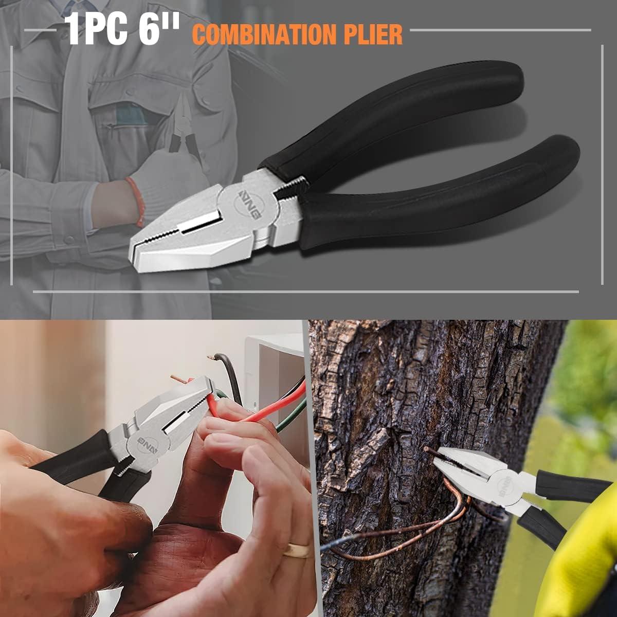 imageDNA MOTORING 64pcs Mechanics Auto ampamp Home Repair Tool Box Screwdriver Bit Tool Set SAE and Metric Socket Wrench Set YellowBlack TOOLS0002717 Pcs Daily Repair Toolbox