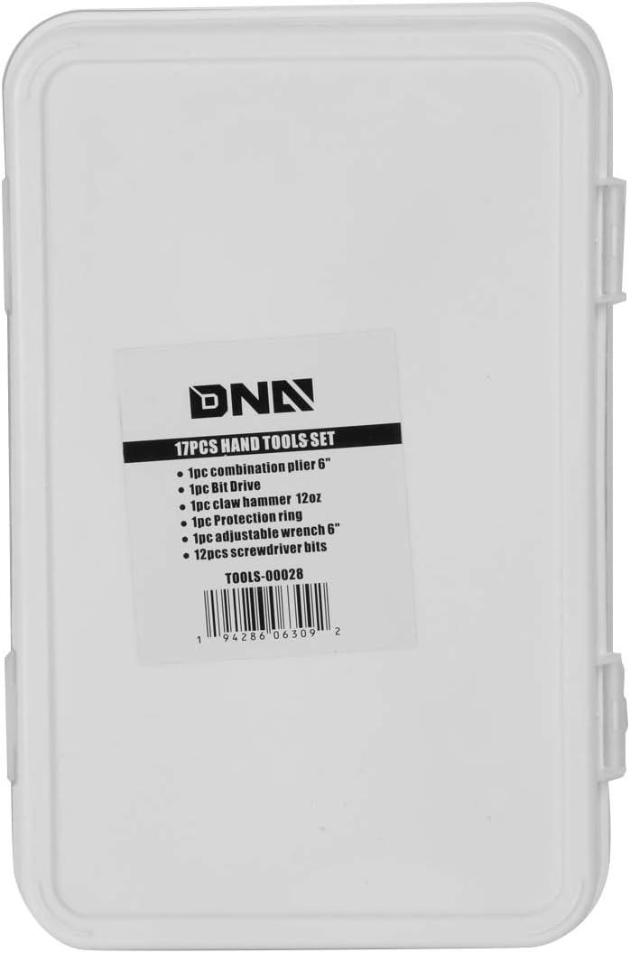 imageDNA MOTORING 64pcs Mechanics Auto ampamp Home Repair Tool Box Screwdriver Bit Tool Set SAE and Metric Socket Wrench Set YellowBlack TOOLS0002717 Pcs Daily Repair Toolbox