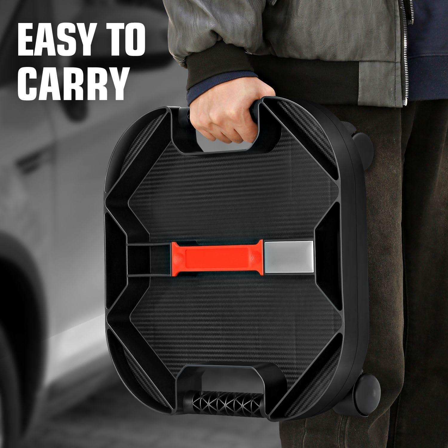 imageDNA MOTORING TOOLS00199 Automotive Rolling Tool Creeper with Lamp 3 X 2 Swivel Casters 30 lbs Load Capacity BlackSquare