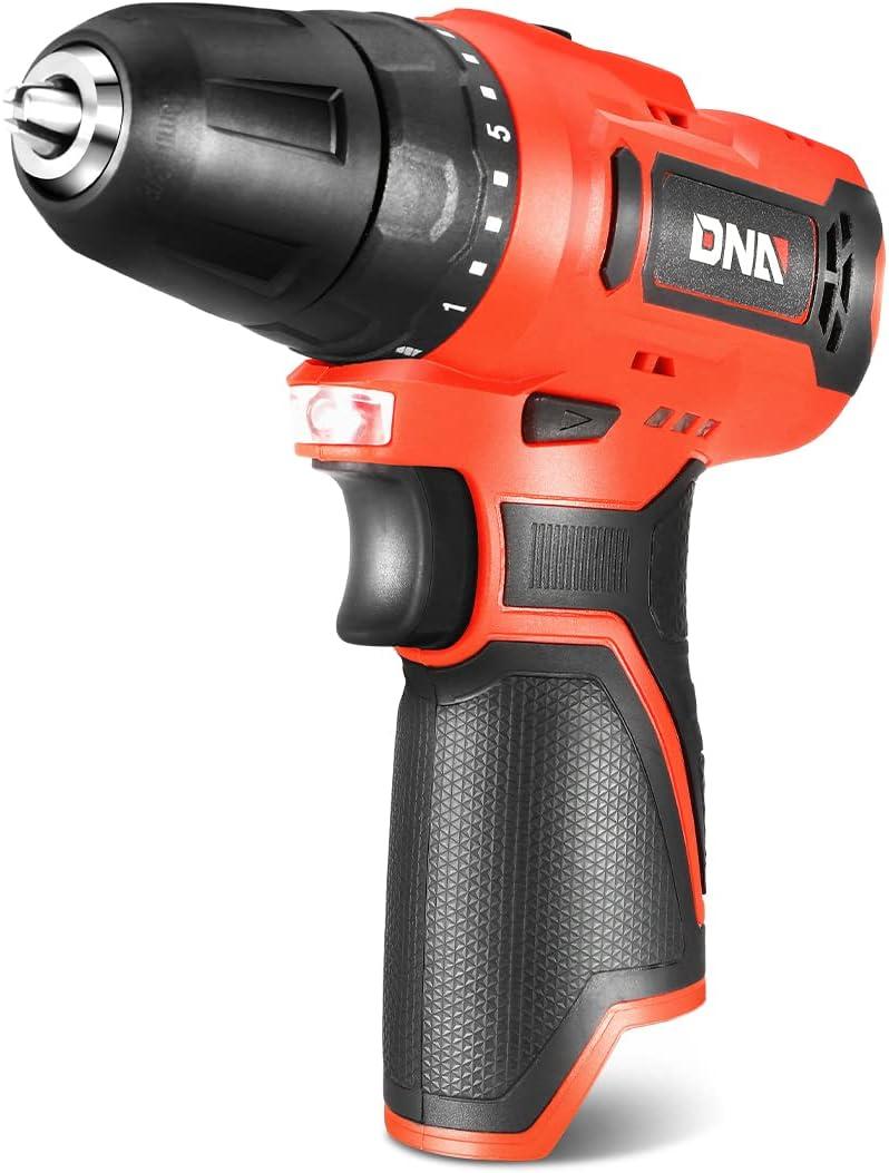 imageDNA MOTORING TOOLS00236 Rechargeable 36V Cordless Electric Screwdriver Tool Kit with LED Worklight BlueRed