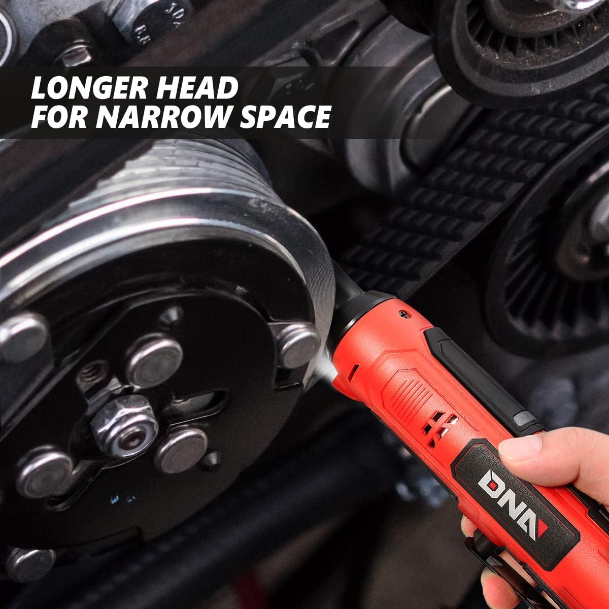 imageDNA MOTORING TOOLS00236 Rechargeable 36V Cordless Electric Screwdriver Tool Kit with LED Worklight BlueRed