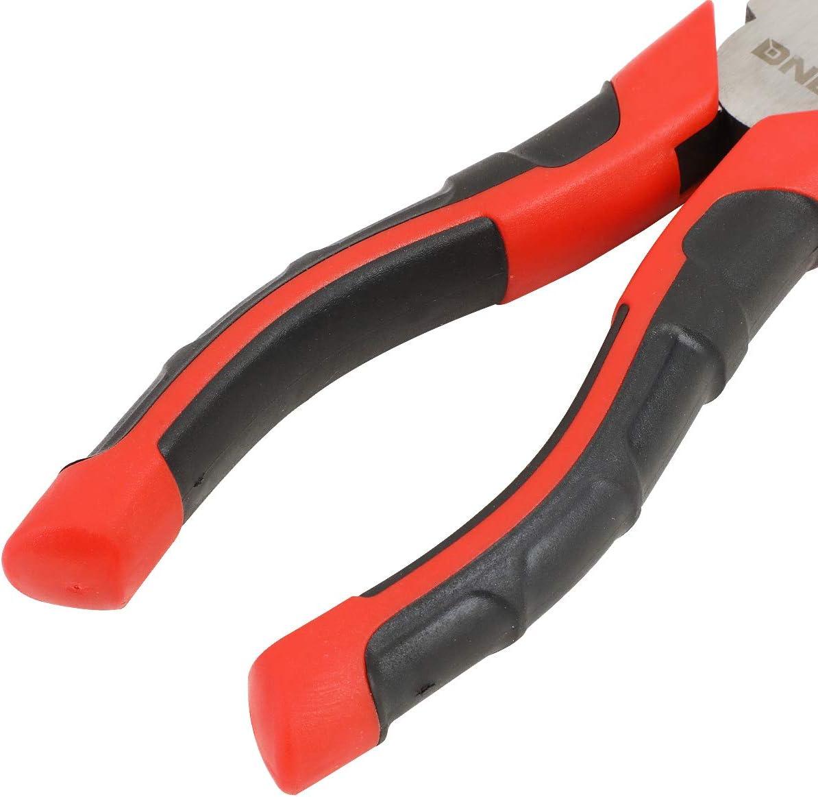 imageDNA Motoring TOOLS00058 2 Piece Pliers Set  612 inch Hand Tools wDurable Jaws Milled Teeth HotRiveted Joint2 PCS  612 Inch