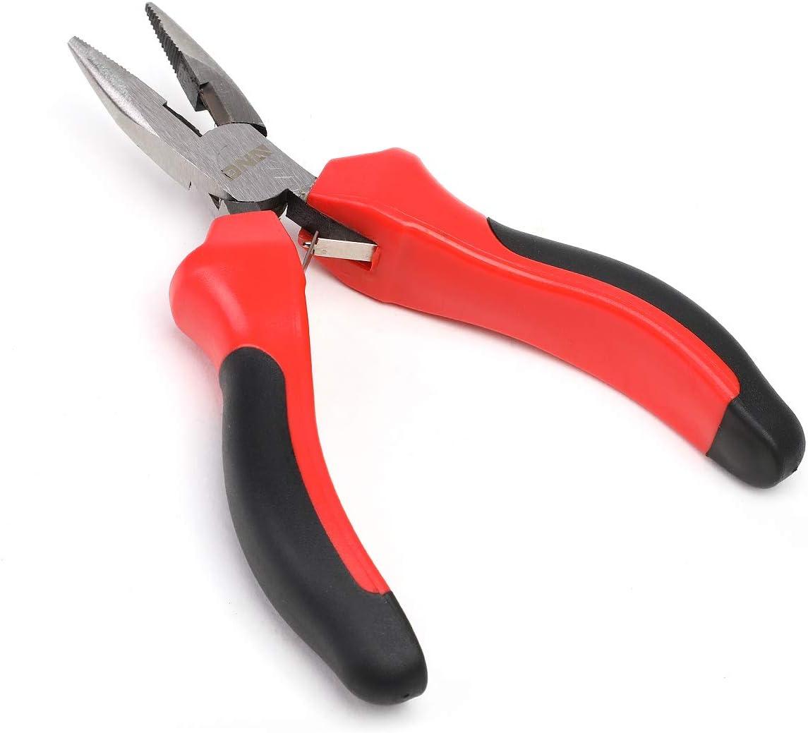 imageDNA Motoring TOOLS00067 7 inch Pliers  05 in Durable Jaws Linesman Pliers wMilled Teeth HotRiveted Joint434 Needle Nose Plier