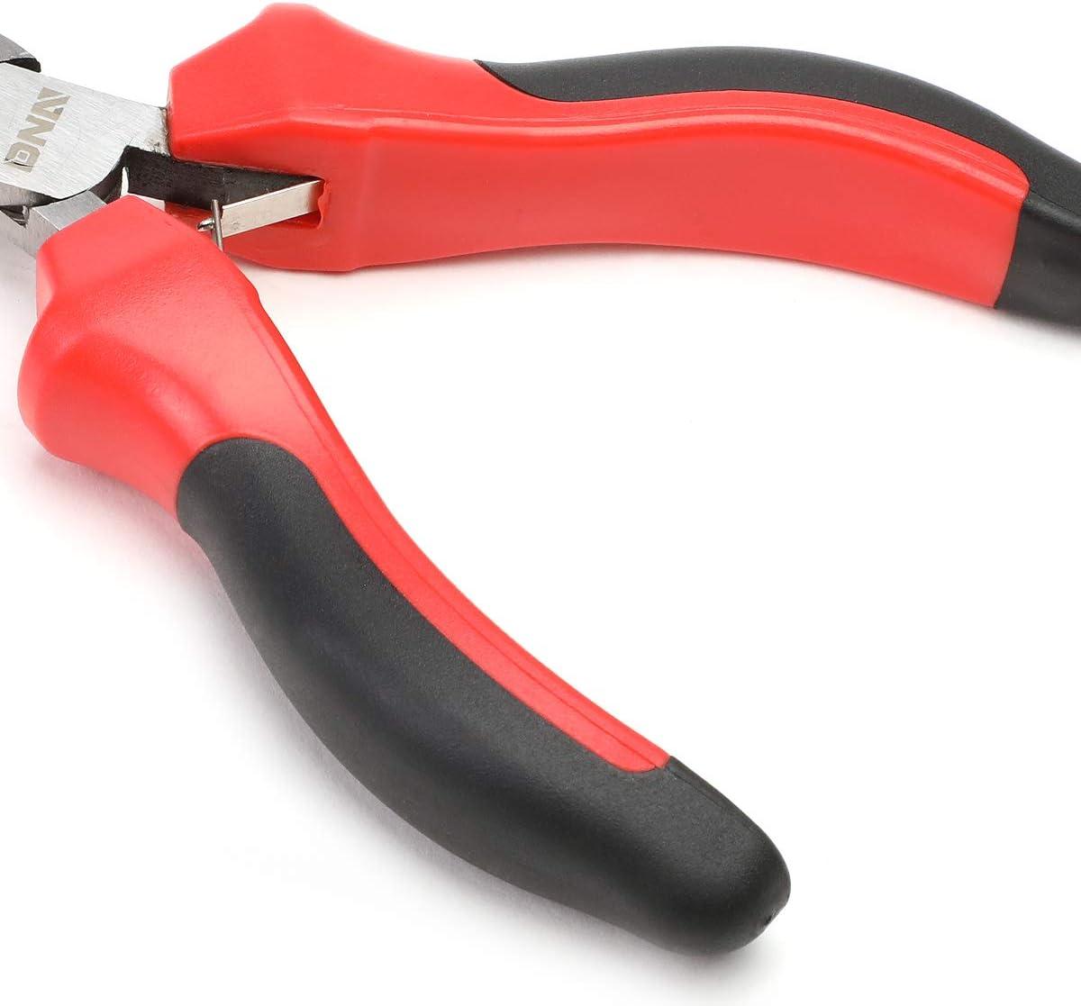 imageDNA Motoring TOOLS00067 7 inch Pliers  05 in Durable Jaws Linesman Pliers wMilled Teeth HotRiveted Joint434 Needle Nose Plier