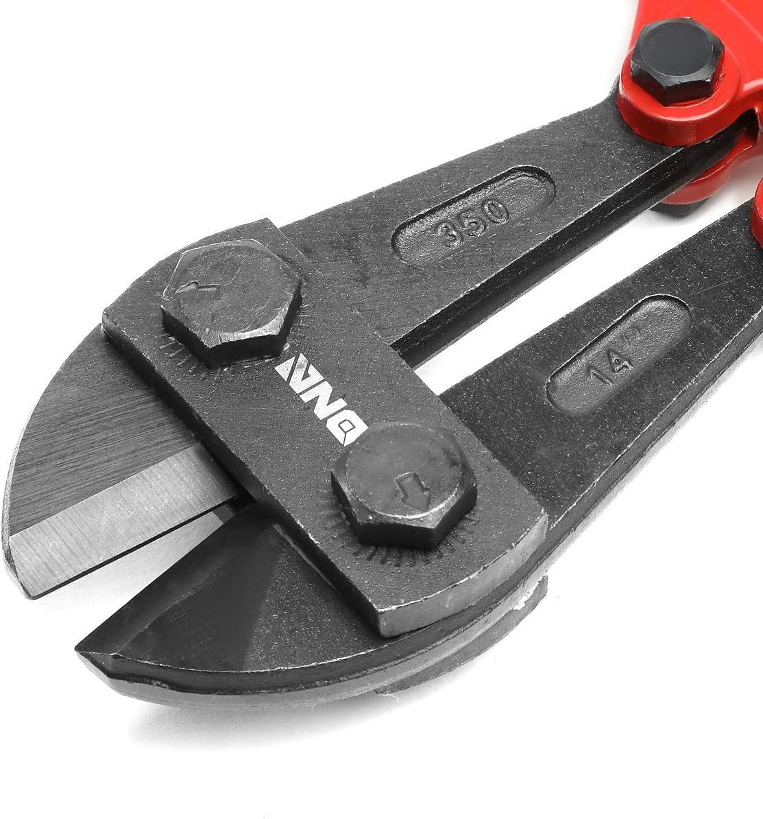 imageDNA Motoring TOOLS00106 HighLeverage Ratchet Cutter 1878 Inches PVC Pipe Cutter wStainless Steel BladesBolt Cutter
