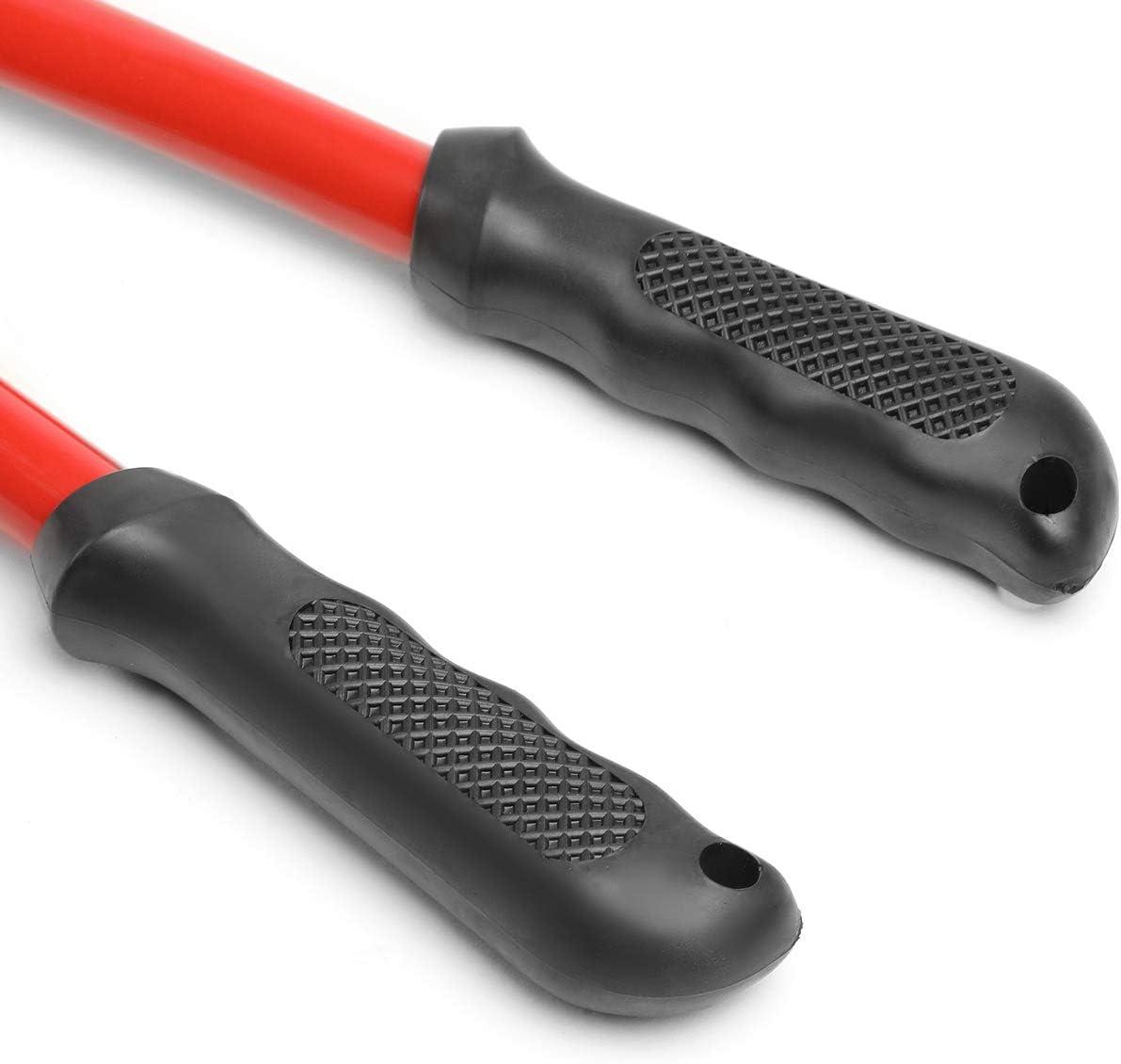 imageDNA Motoring TOOLS00106 HighLeverage Ratchet Cutter 1878 Inches PVC Pipe Cutter wStainless Steel BladesBolt Cutter