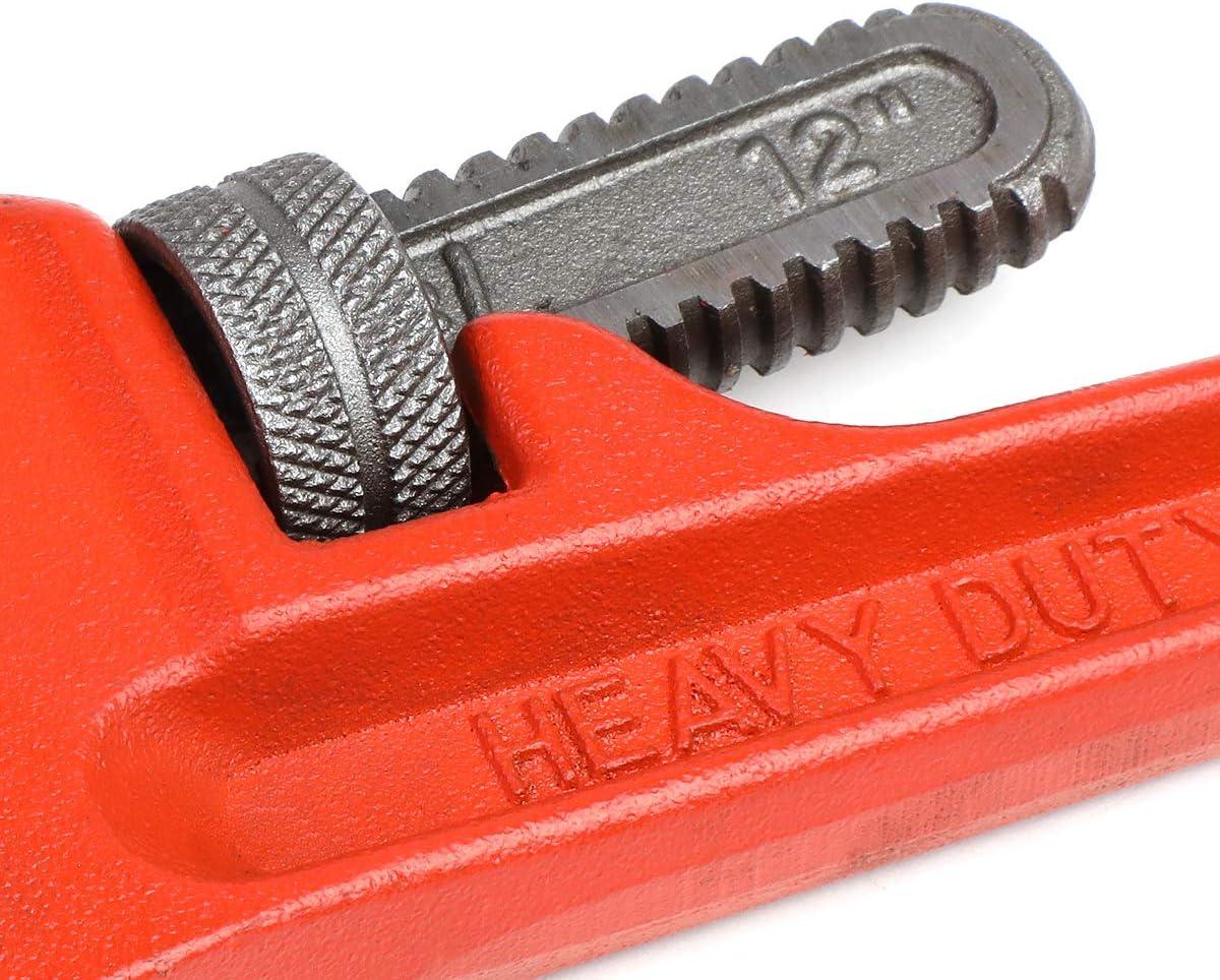 imageDNA Motoring TOOLS00106 HighLeverage Ratchet Cutter 1878 Inches PVC Pipe Cutter wStainless Steel BladesHeavy duty pipe wrench