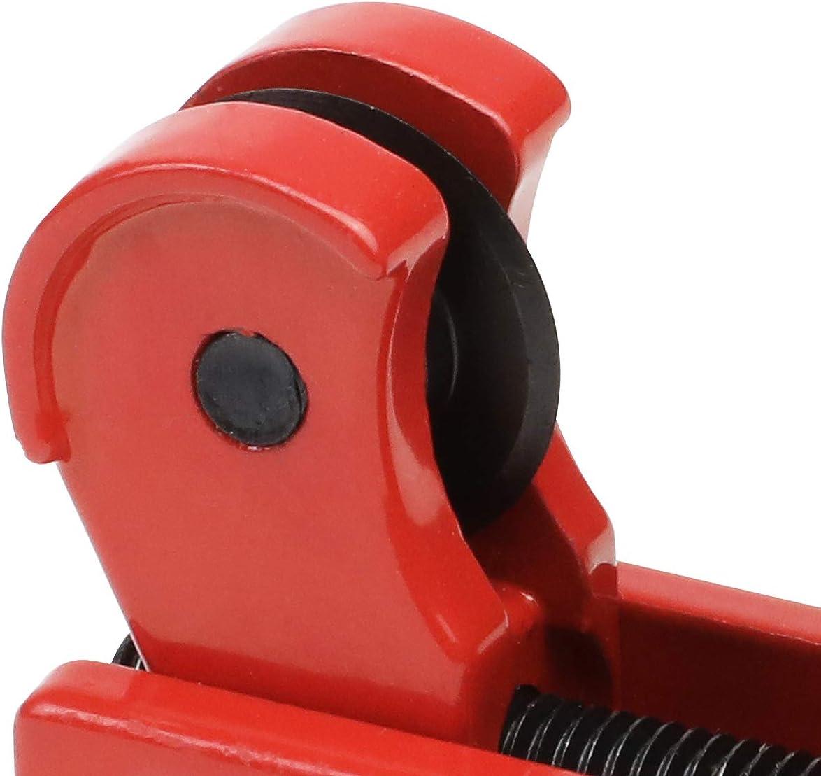 imageDNA Motoring TOOLS00106 HighLeverage Ratchet Cutter 1878 Inches PVC Pipe Cutter wStainless Steel BladesMini Tubing Cutter