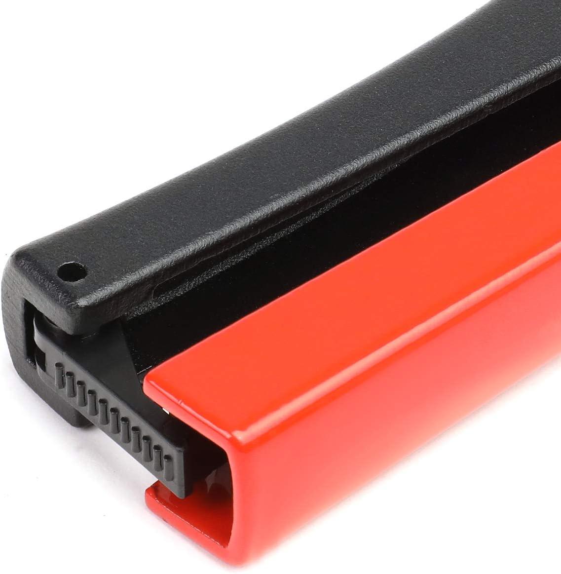 imageDNA Motoring TOOLS00106 HighLeverage Ratchet Cutter 1878 Inches PVC Pipe Cutter wStainless Steel BladesPVC Pipe Cutter