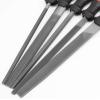 DNA MOTORING 5 Pcs Bastard File Set – Heat Treated Steel File Tools with Double Cut Serration Pattern, TOOLS-00096(5PCS)