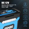 DNA MOTORING TOOLS-00210 Red 12V DC Digital Tire Inflator Portable Air Compressor with Pressure Gauge for Cars, Bicycles, Motorcycles,Balls(Blue)