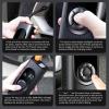 DNA MOTORING TOOLS-00270 150 PSI Wireless Portable Air Pump Tire Inflator for Inflating Car, Truck & Motorcycle Tires, Balls