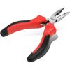 DNA Motoring TOOLS-00067 7 inch Pliers – 0.5 in. Durable Jaws Linesman Pliers w/Milled Teeth, Hot-Riveted Joint(4-3/4″ Needle Nose Plier)