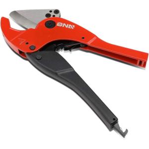 DNA Motoring TOOLS-00106 High-Leverage Ratchet Cutter, 1/8-7/8 Inches, PVC Pipe Cutter w/Stainless Steel Blades(PVC Pipe Cutter)