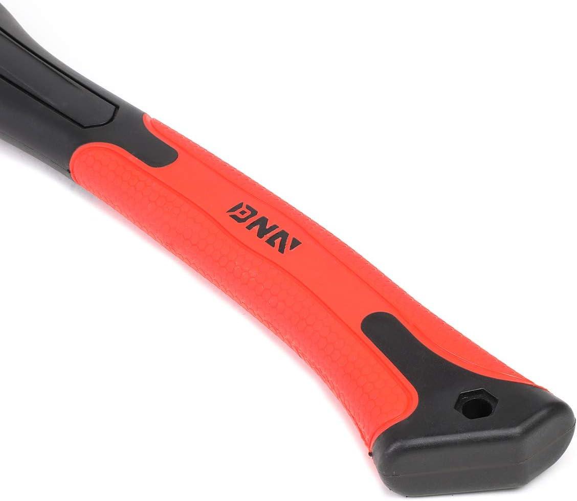 imageDNA MOTORING 153quot Axe Ideal WoodTree Chopping Heat Treated Alloy Steel and Fiberglass Handle 1 AxeRed