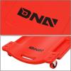 DNA MOTORING 36″ L X 17″ W x 4.25″ H Vehicle Repair Low Profile Automotive Creeper w/Padded Headrest, Red, TOOLS-00201(Red Wheel 36 Inches)