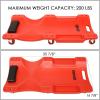 DNA MOTORING 36″ L X 17″ W x 4.25″ H Vehicle Repair Low Profile Automotive Creeper w/Padded Headrest, Red, TOOLS-00201(Red Wheel 36 Inches)