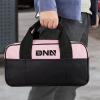 DNA MOTORING 7-Piece Pink Tool Set – Portable Household Hand Tool Kit with Wide Mouth Canvas Storage Bag for DIY Home Repairing, Gift for Women Girls Ladies, TOOLS-00203(7pcs Pink)