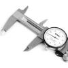 DNA Motoring TOOLS-00055 Premium-Grade Stainless Steel Dial Caliper, 6 Inch, Shockproof Measuring Micrometer w/Lockable Head(6 Inches)