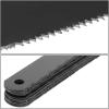 DNA Motoring TOOLS-00108 Replacement Hacksaw Blade, [Pack of 10], 12 inches Heavy-Carbon Steel Replacement Blade w/ 24 TPI, Powder Coated Surface Finish(Hacksaw Blade)