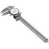 DNA Motoring TOOLS-00055 Premium-Grade Stainless Steel Dial Caliper, 6 Inch, Shockproof Measuring Micrometer w/Lockable Head(6 Inches)