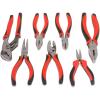DNA Motoring TOOLS-00064 2 Piece 6″ & 7″ Curved & Straight Jaws Quick Release Locking Plier Wrench Set, Carbon/Alloy Steel, 2 Piece Set(7 PCS)
