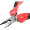 DNA Motoring TOOLS-00075 8″ Needle-Nose Pliers/Wire Cutter, Non-Slip Comfort Grip, Chrome Vanadium Steel, 1 Plier, Red/Black(4-3/4″ Needle Nose Plier)