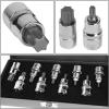 DNA Motoring TOOLS-00133 9 Pieces 1/2-Inch Drive External Torx Socket Set – E10, E11, E12, E14, E16, E18, E20, E22, E24, w/Tin Carrying Case(Internal Torx Socket Set)